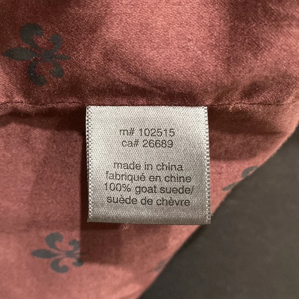 John Varvatos Black Goat Suede Jacket - Picture 9 of 10